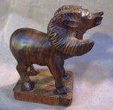Great Zuni Like Ironwood Ram Carving /Fetish Yaqui native artist C0968