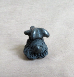 Native Hand Coiled Santa Clara Pottery Mt. Goat by Paul & Dorothy Gutierrez P281