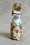 Native Zuni Antler Tableta Maiden Fetish carving by Carl Etsate C3982