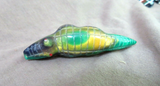 Native Zuni Surfite Alligator Fetish by Leland Boone & Daphne Quam C4008