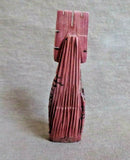 Native Zuni Wood Tableta Maiden Carving Fetish  By Carl Etsate C3615