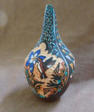 Native Jemez Hand Coiled Pottery Hummingbird Vase by Joseph Fragua PO220