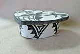 Native Zuni hand made Dragonfly Pottery Heart Trinket Box by Darla Westika  P257