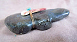 Native Zuni Labradorite Mt. Lion w/ Bundle Fetish by Leland & Daphne Boone C2103