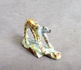 Native Zuni Antler Mini Stalking Cheetah Fetish Carving by Ruben Najera C4508