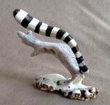 Native Zuni Antler Adorable Lemur Fetish Carving by Ruben Najera C4462