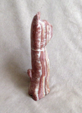 Native Zuni Extra Large Banded Onyx Cat Carving Fetish by Kenny Chavez - C4454