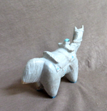 Zuni Zuni Rock Horse w Saddle Carving fetish by Freddie Leekya C4549