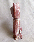 Native Zuni Extra Large Banded Onyx Cat Carving Fetish by Kenny Chavez - C4454