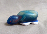 Zuni Bowlerite Turtle Fetish by Leland Boone & Daphne Quam C4204